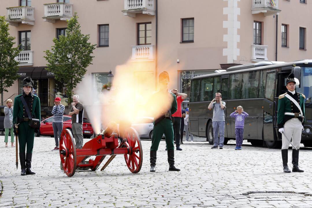 Dragūnų bataliono jubiliejaus iškilmės