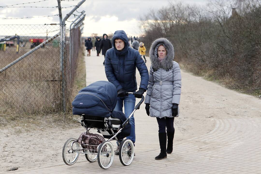 Piketas Melnragėje