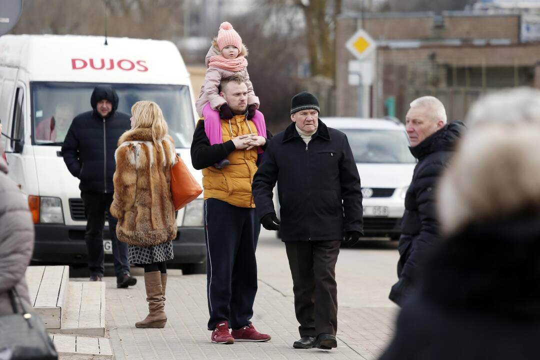 Piketas Melnragėje
