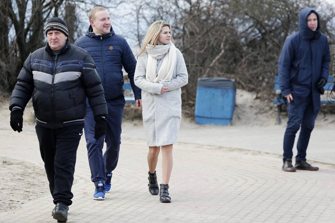 Piketas Melnragėje