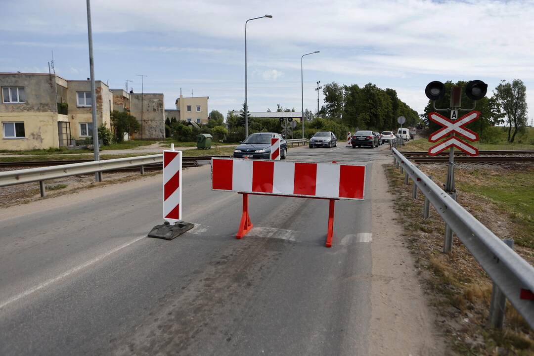 Uždaryta Tilžės gatvė