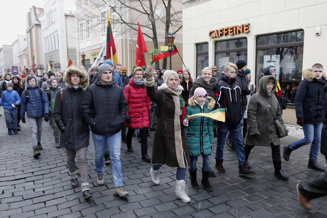 Vasario 16-osios minėjimas Klaipėdoje