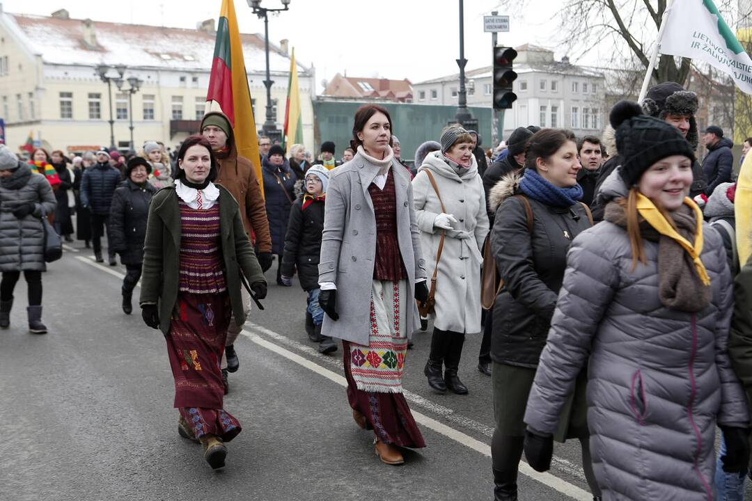 Vasario 16-osios minėjimas Klaipėdoje