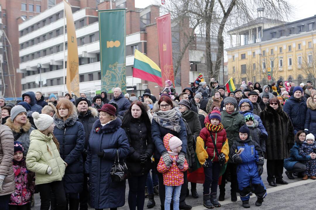 Vasario 16-osios minėjimas Klaipėdoje