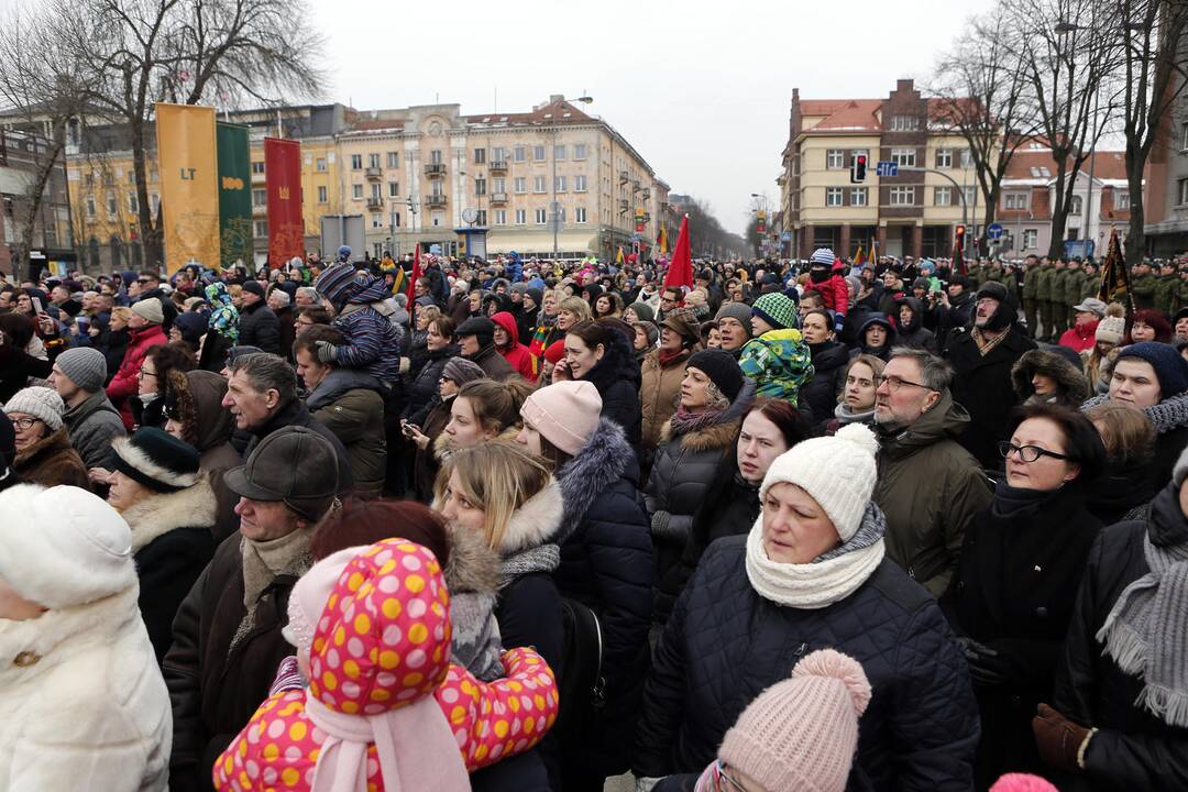 Vasario 16-osios minėjimas Klaipėdoje