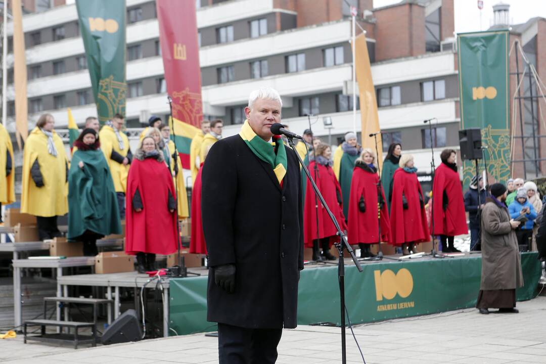 Vasario 16-osios minėjimas Klaipėdoje