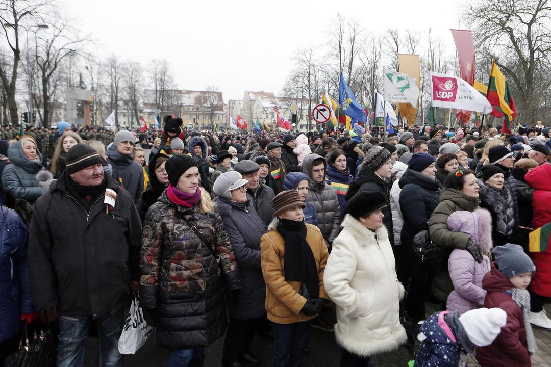 Vasario 16-osios minėjimas Klaipėdoje