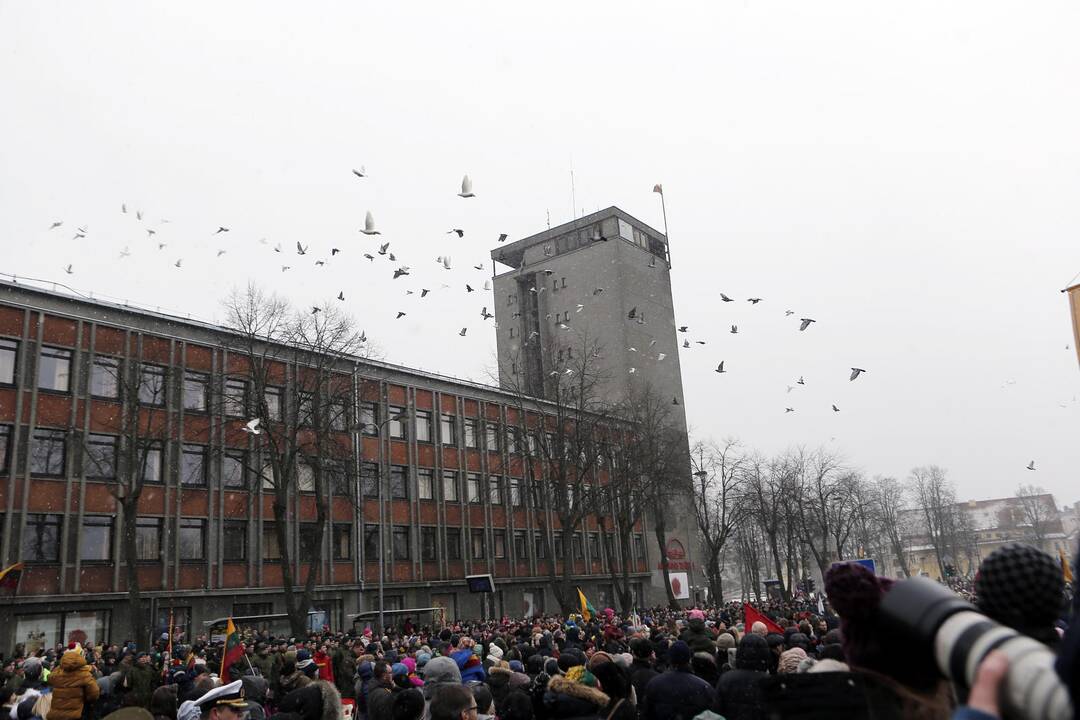Vasario 16-osios minėjimas Klaipėdoje