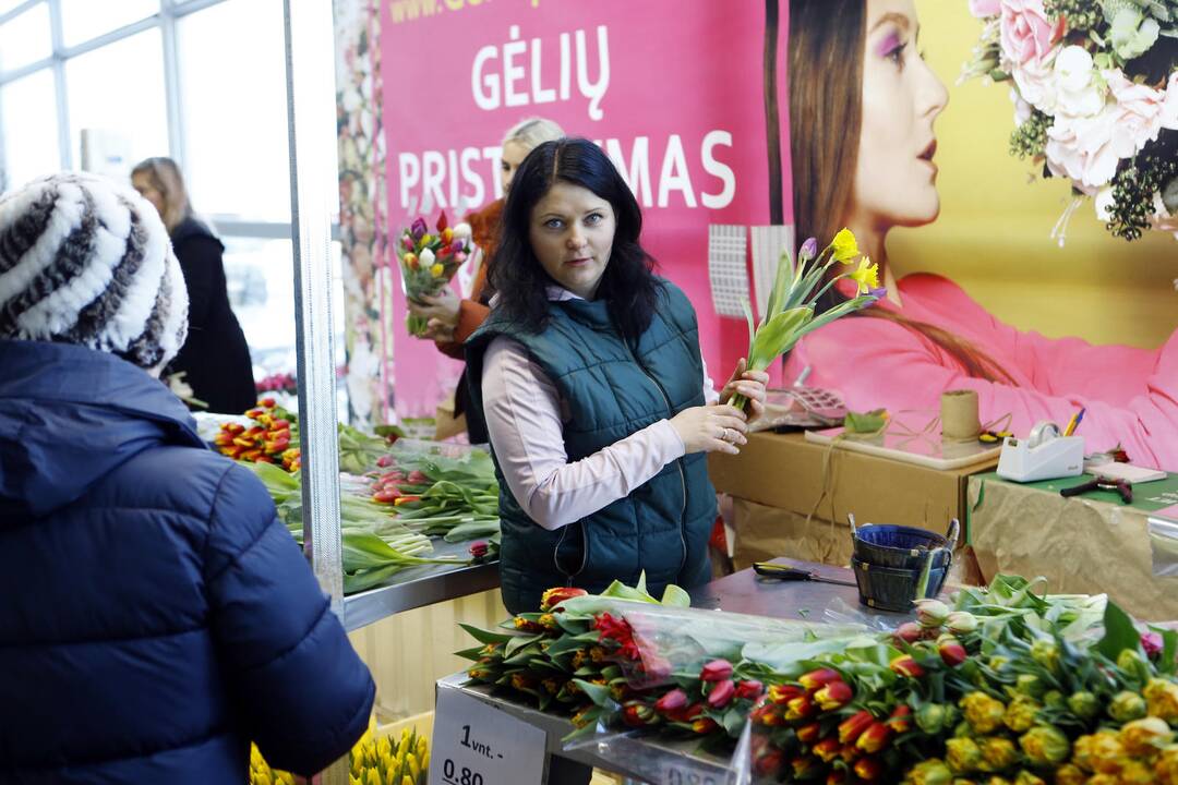 Uostamiesčio moterims – tulpių žiedai