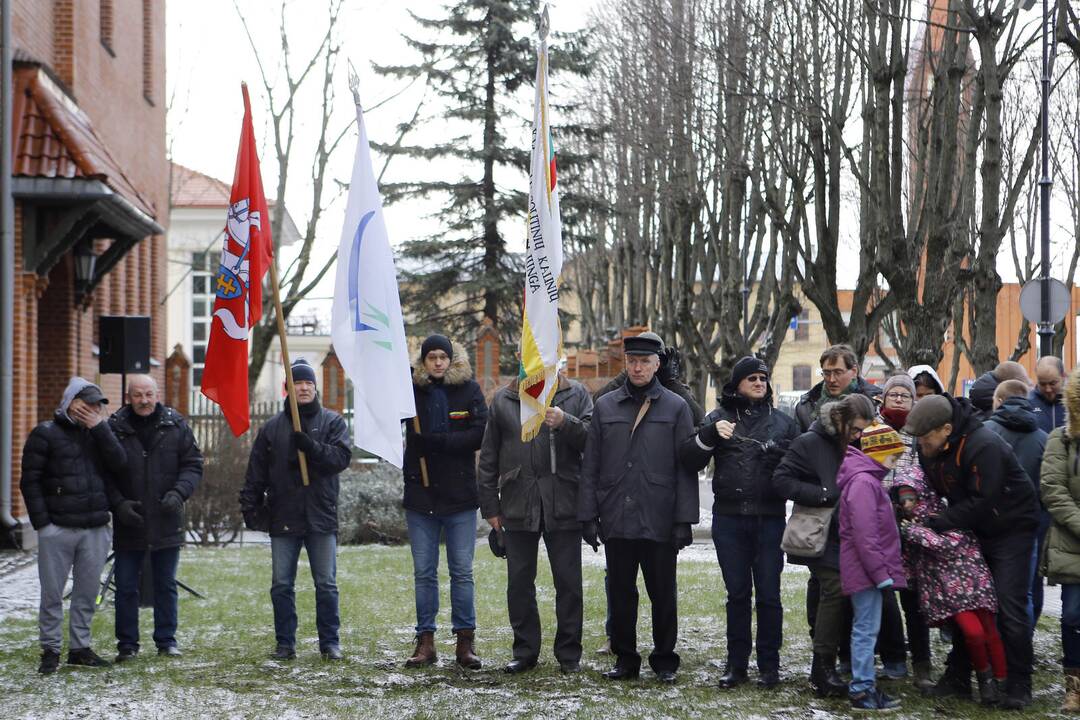 Atidengta atminimo lenta A.Ramanauskui-Vanagui