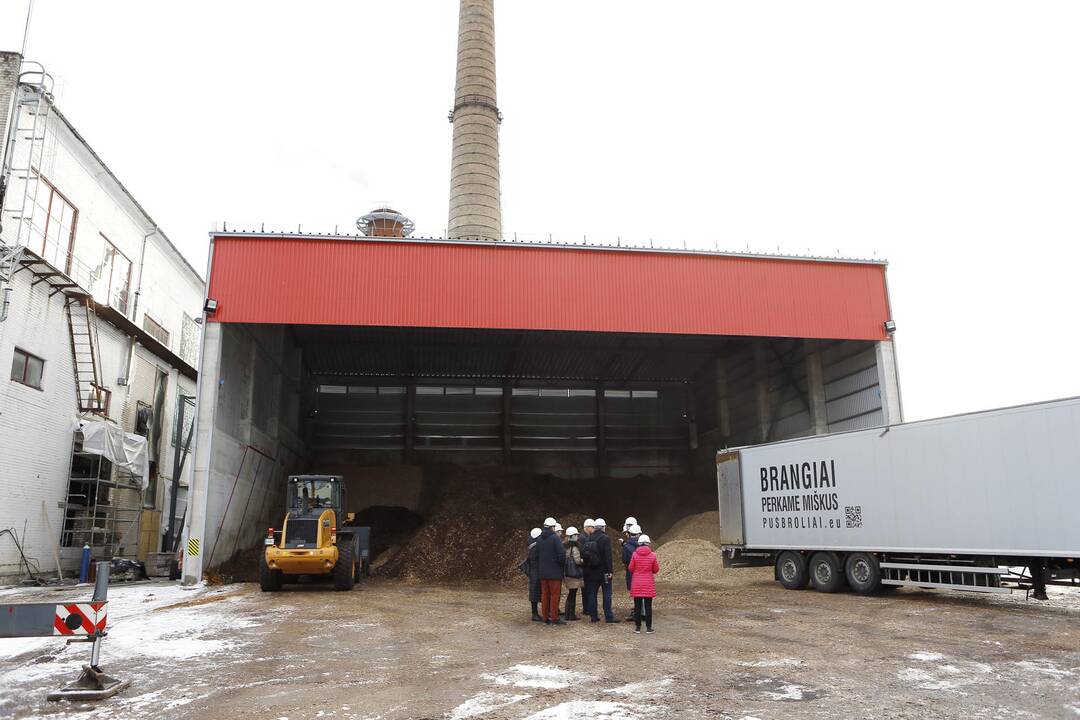 Meras lankėsi Klaipėdos energijoje