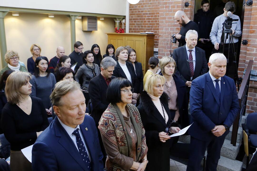 Ekumeninės pamaldos Klaipėdos universitete