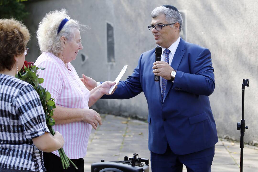 Holokausto dienos minėjimas Klaipėdoje