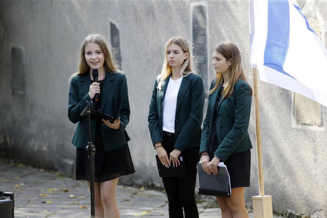 Holokausto dienos minėjimas Klaipėdoje