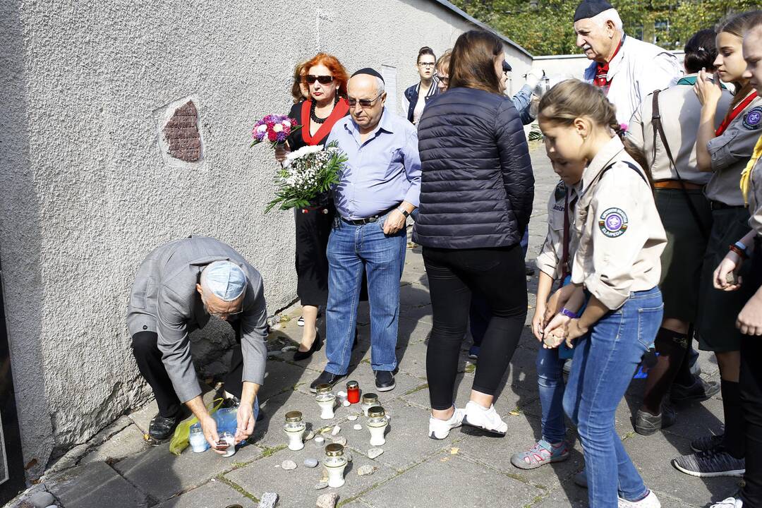 Holokausto dienos minėjimas Klaipėdoje
