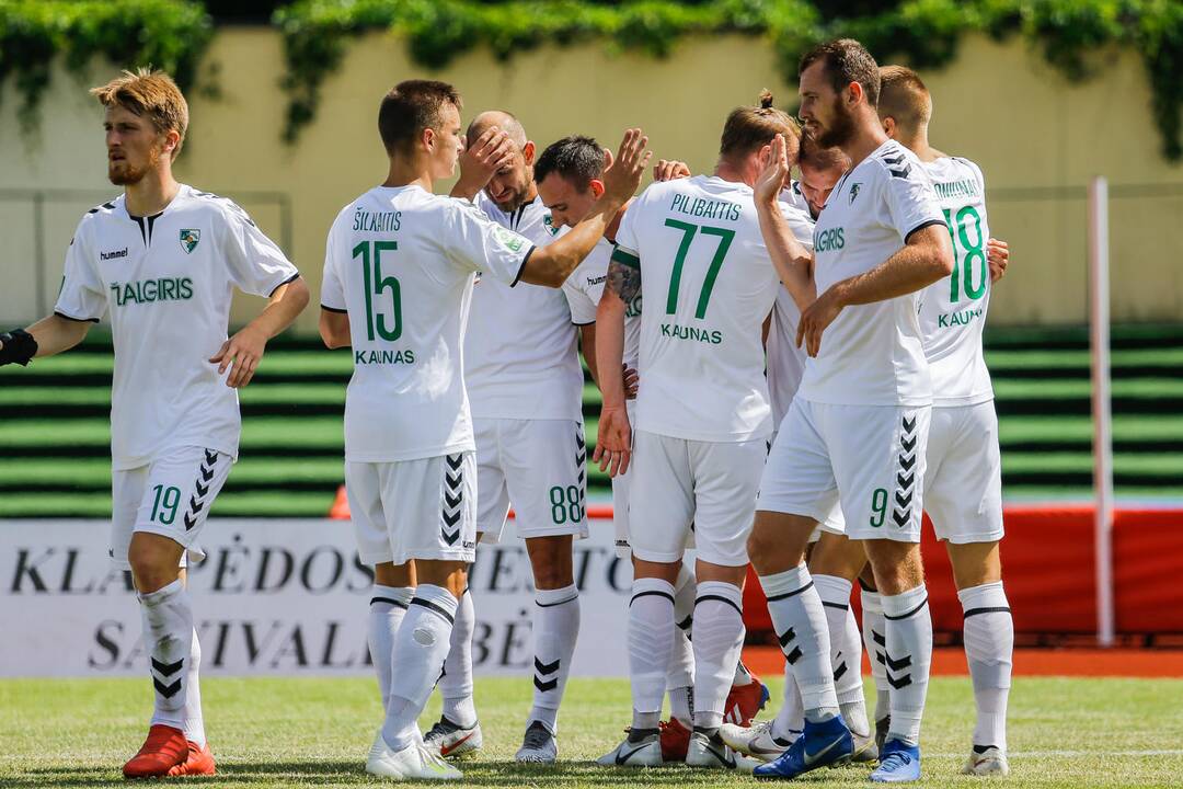 A lyga: "Atlantas" - Kauno "Žalgiris" 1:1