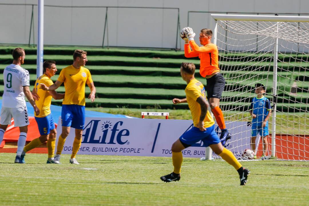 A lyga: "Atlantas" - Kauno "Žalgiris" 1:1