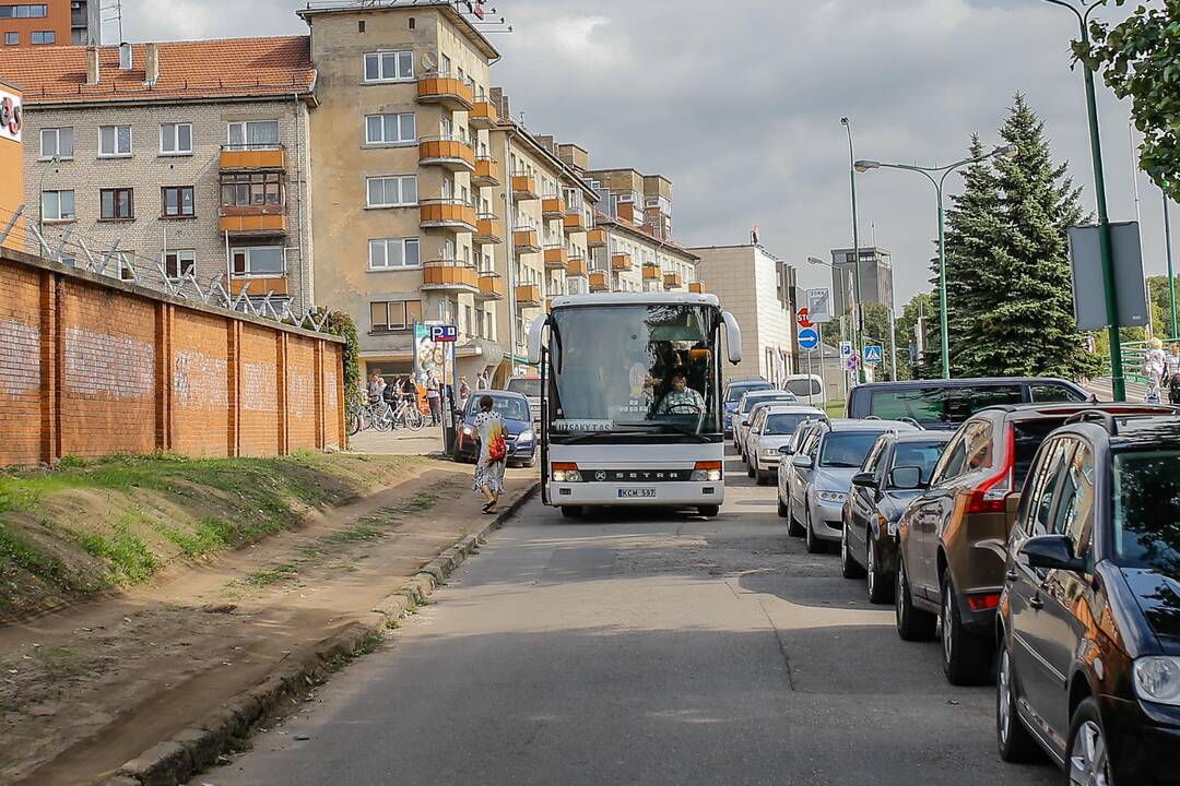Avarija Danės gatvėje