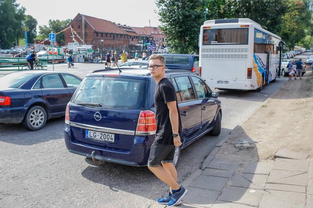 Avarija Danės gatvėje