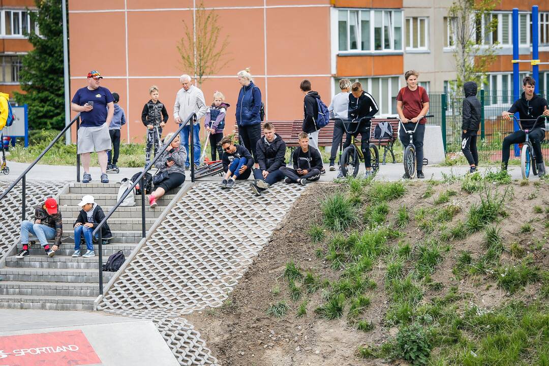 BMX dviračių varžybos Klaipėdoje