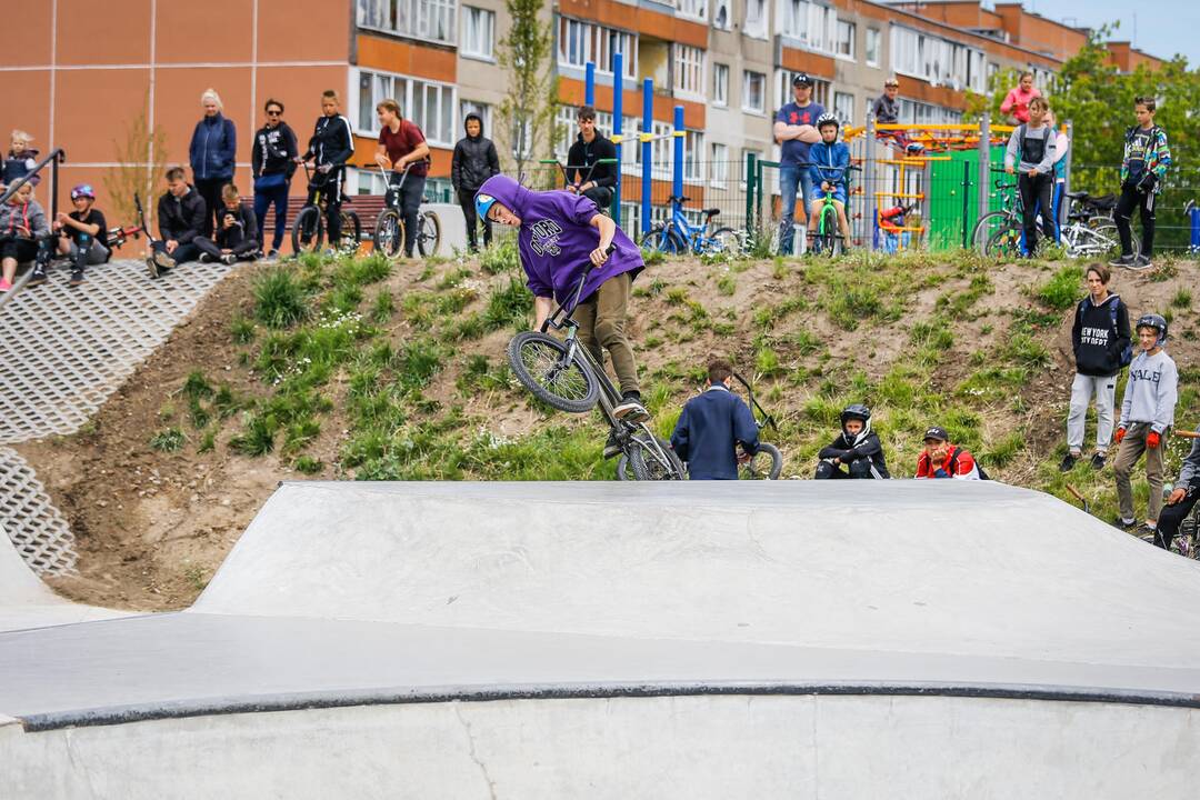 BMX dviračių varžybos Klaipėdoje