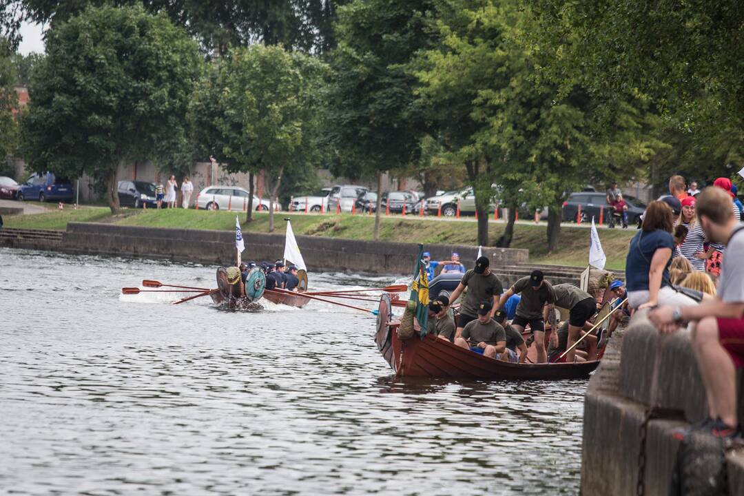 "Drakonų" laivų lenktynės 2018