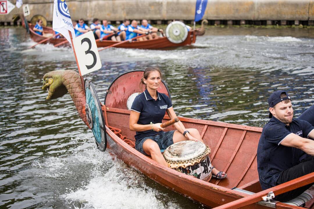 "Drakonų" laivų lenktynės 2018