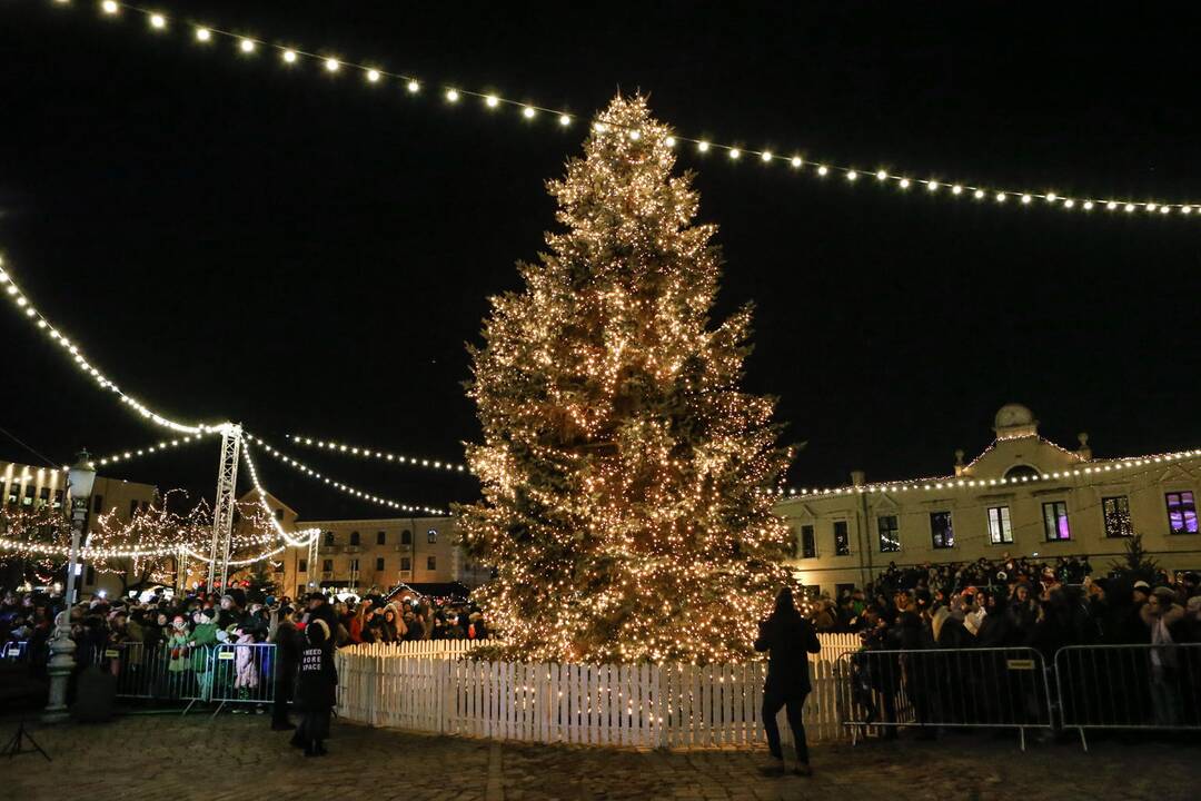 Klaipėdos Kalėdų eglutės įžiebimas 2018