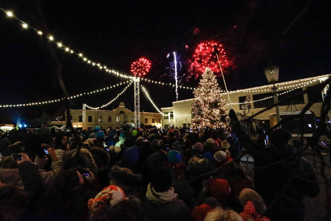 Klaipėdos Kalėdų eglutės įžiebimas 2018