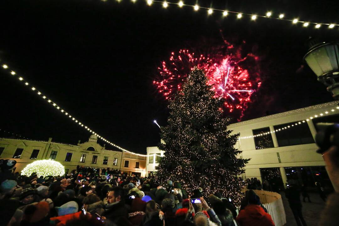 Klaipėdos Kalėdų eglutės įžiebimas 2018