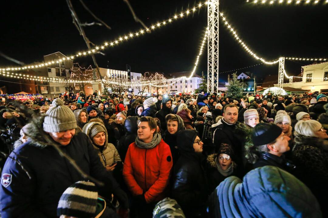 Klaipėdos Kalėdų eglutės įžiebimas 2018