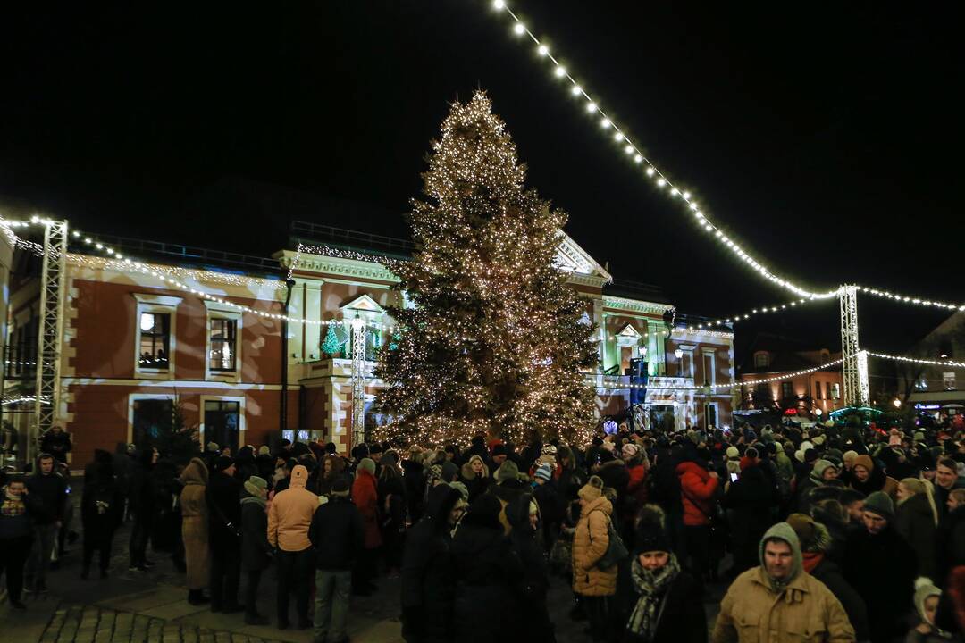 Klaipėdos Kalėdų eglutės įžiebimas 2018