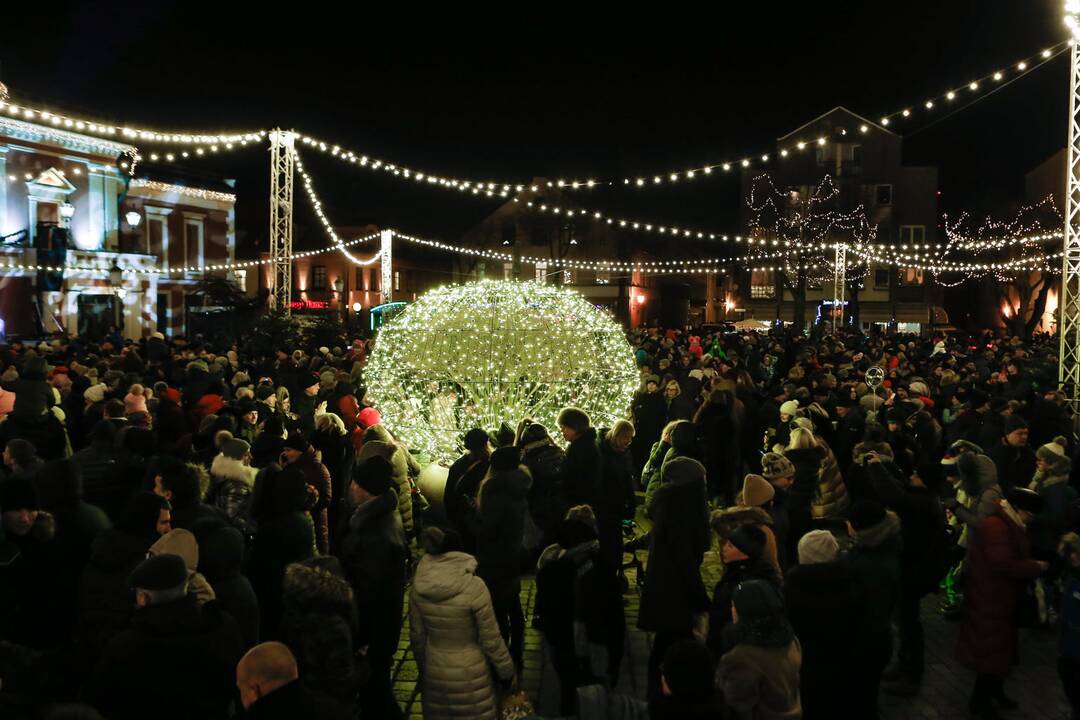 Klaipėdos Kalėdų eglutės įžiebimas 2018