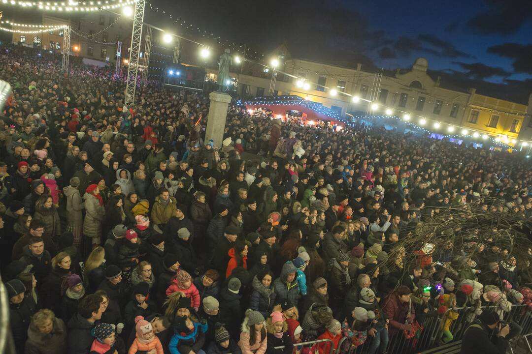 Klaipėdos Kalėdų eglės įžiebimas
