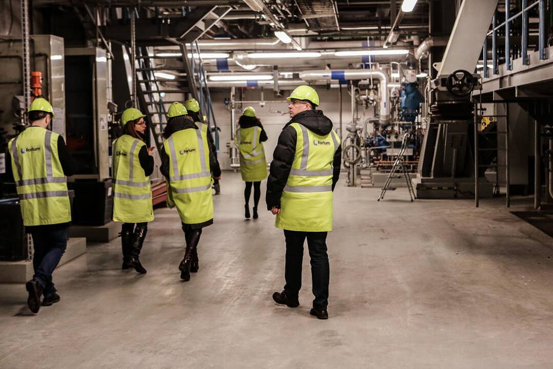 Vizitas Fortum gamykloje