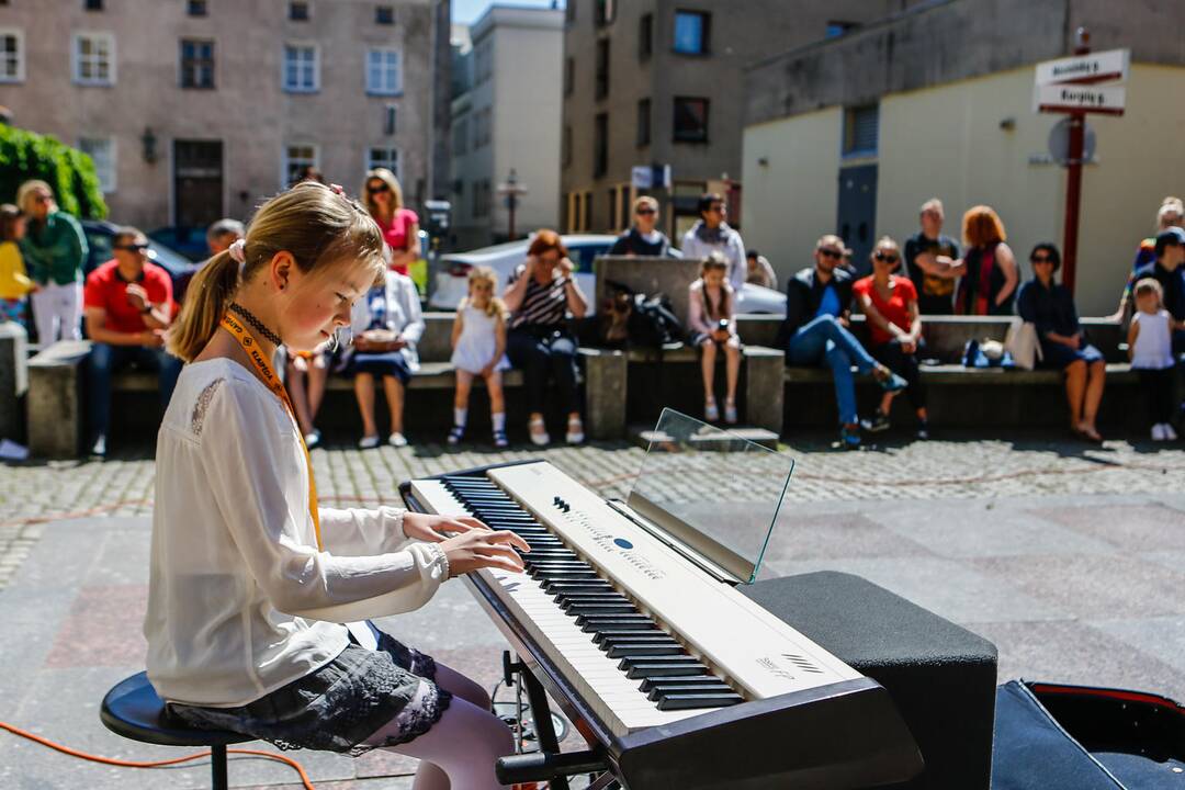 Gatvės muzika Klaipėdoje