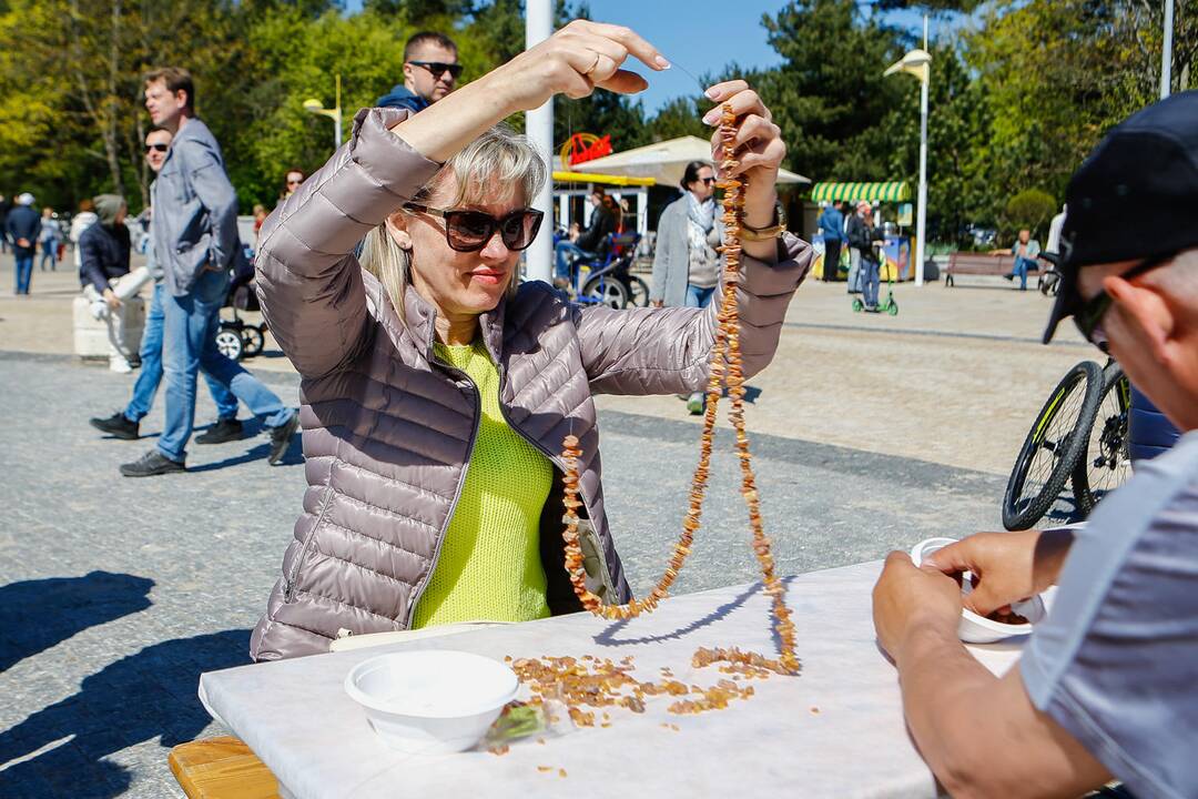 Palangoje – tradicinis gintarinis savaitgalis