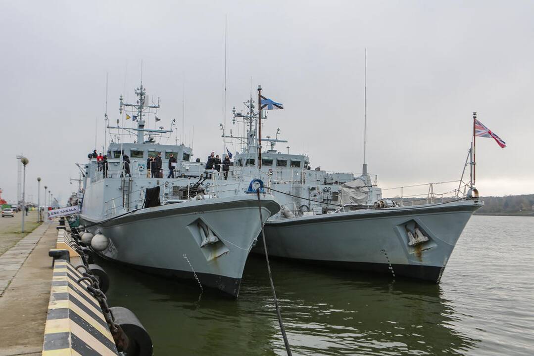 Klaipėdiečius sudomino NATO laivai