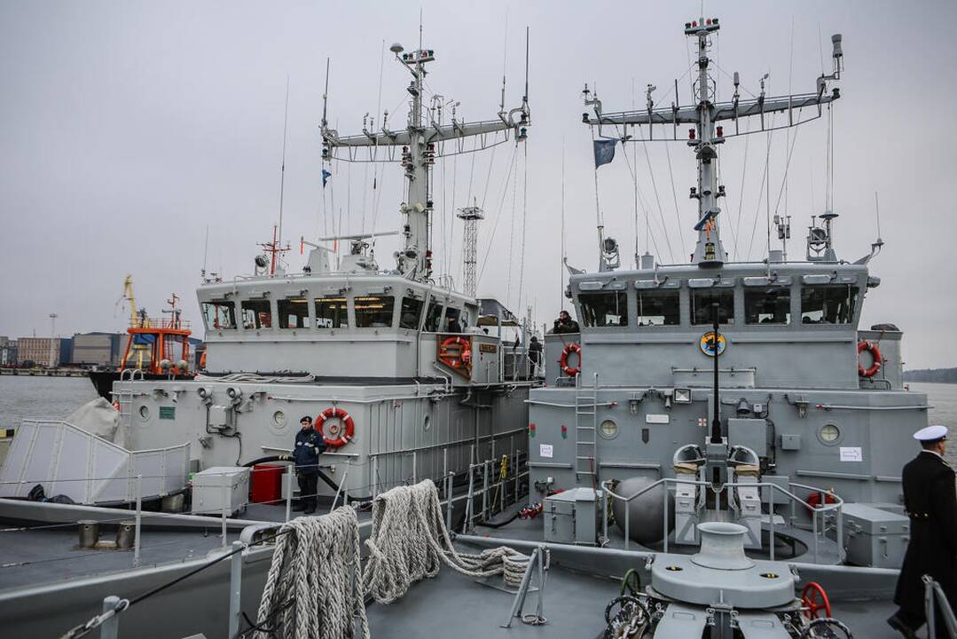 Klaipėdiečius sudomino NATO laivai