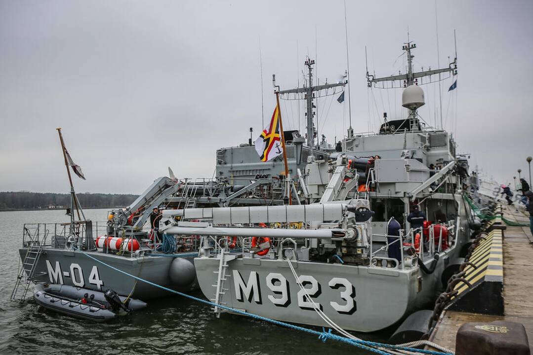 Klaipėdiečius sudomino NATO laivai