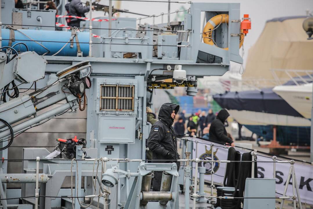 Klaipėdiečius sudomino NATO laivai