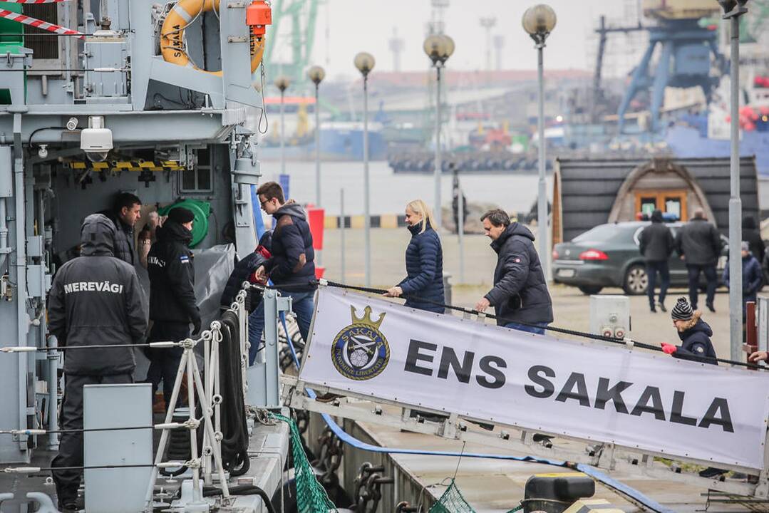 Klaipėdiečius sudomino NATO laivai