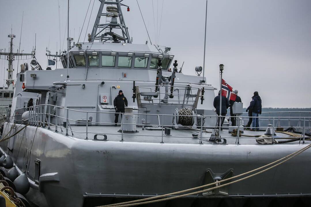 Klaipėdiečius sudomino NATO laivai