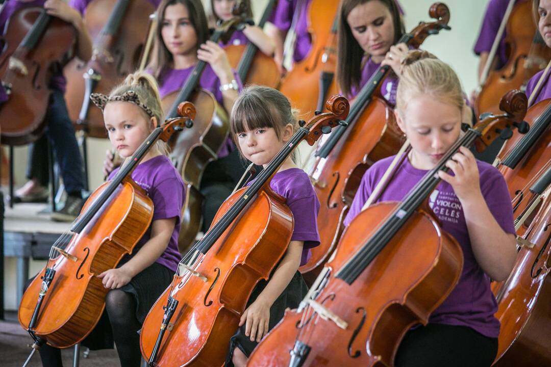 SUZUKI violončelės laboratorijos baigiamasis koncertas