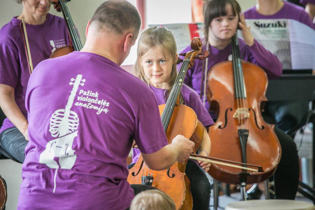 SUZUKI violončelės laboratorijos baigiamasis koncertas