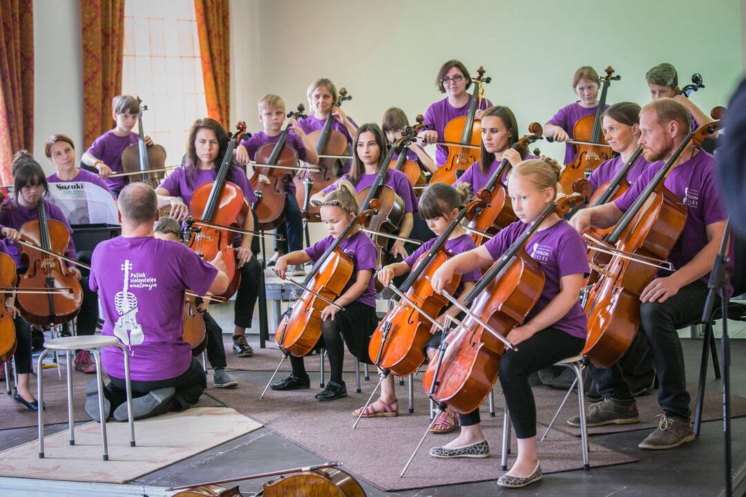 SUZUKI violončelės laboratorijos baigiamasis koncertas