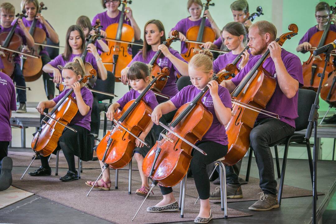 SUZUKI violončelės laboratorijos baigiamasis koncertas