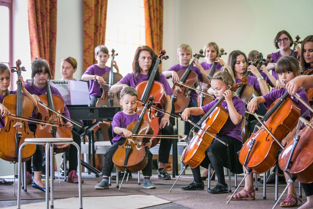 SUZUKI violončelės laboratorijos baigiamasis koncertas