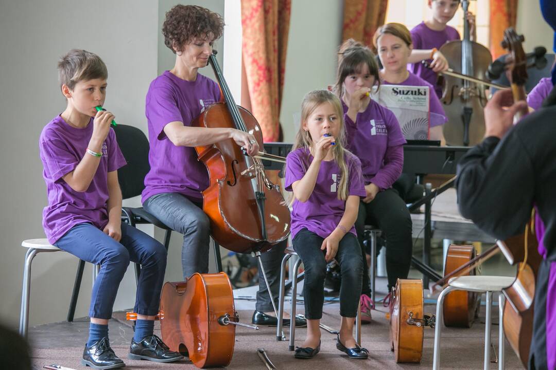 SUZUKI violončelės laboratorijos baigiamasis koncertas