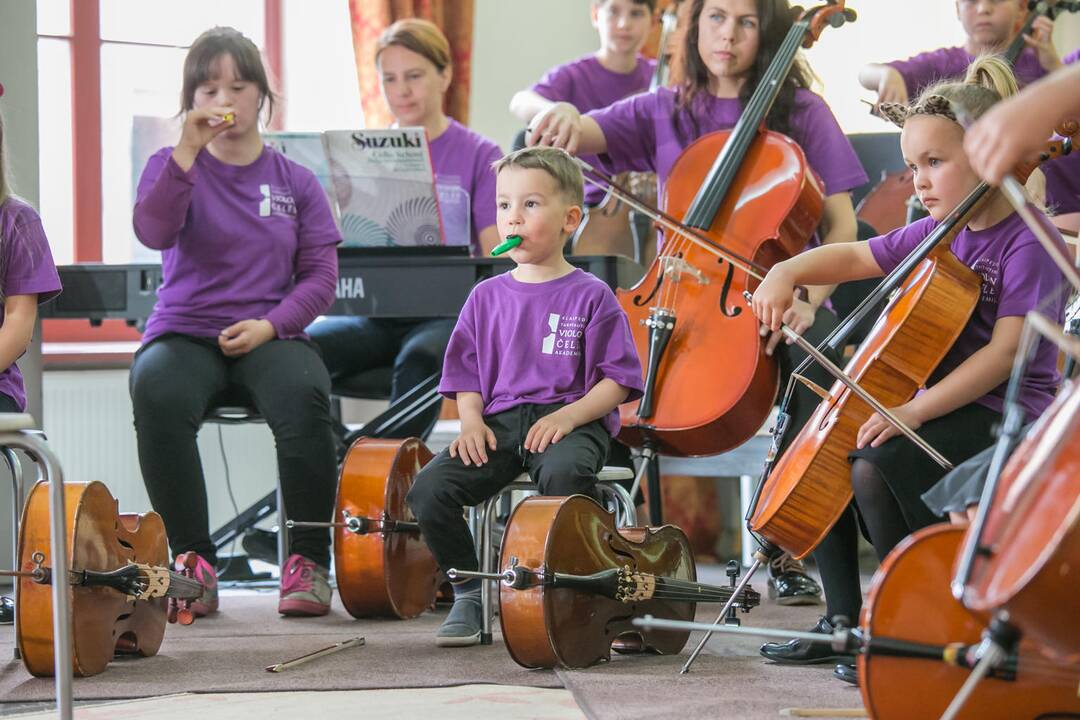 SUZUKI violončelės laboratorijos baigiamasis koncertas